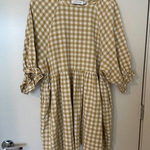 Petal and Pup mustard/yellow dress